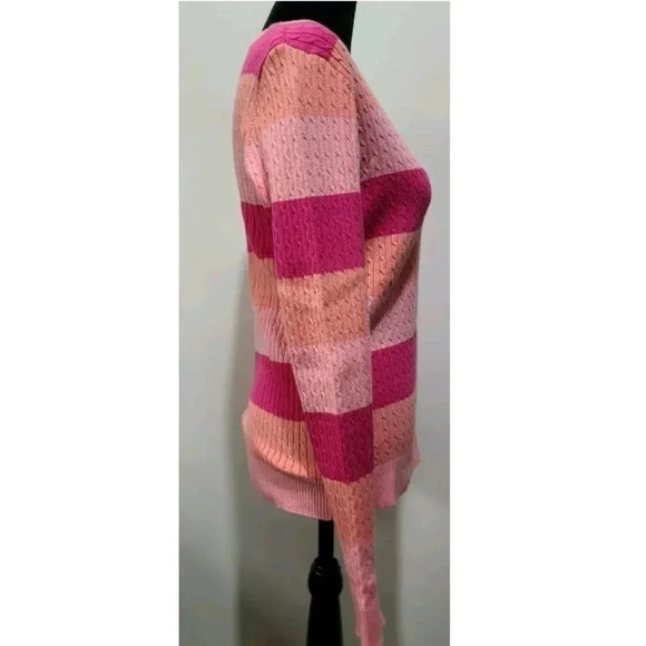 Lilly Pulitzer Women’s Cable Knit Cardigan Sweater - Picture 2 of 4